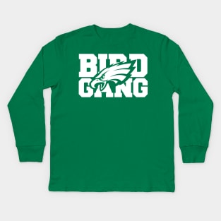 Bird Gang Philadelphia Eagles Kids Long Sleeve T-Shirt